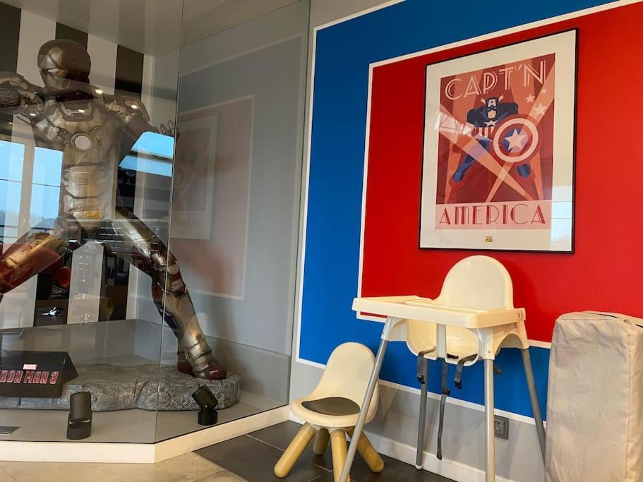 Appartement Disney Avengers, 5 Min Des Parcs Magny-le-Hongre Exteriör bild