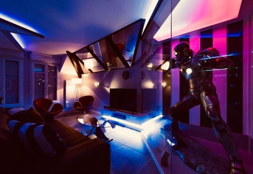 Appartement Disney Avengers, 5 Min Des Parcs Magny-le-Hongre Exteriör bild