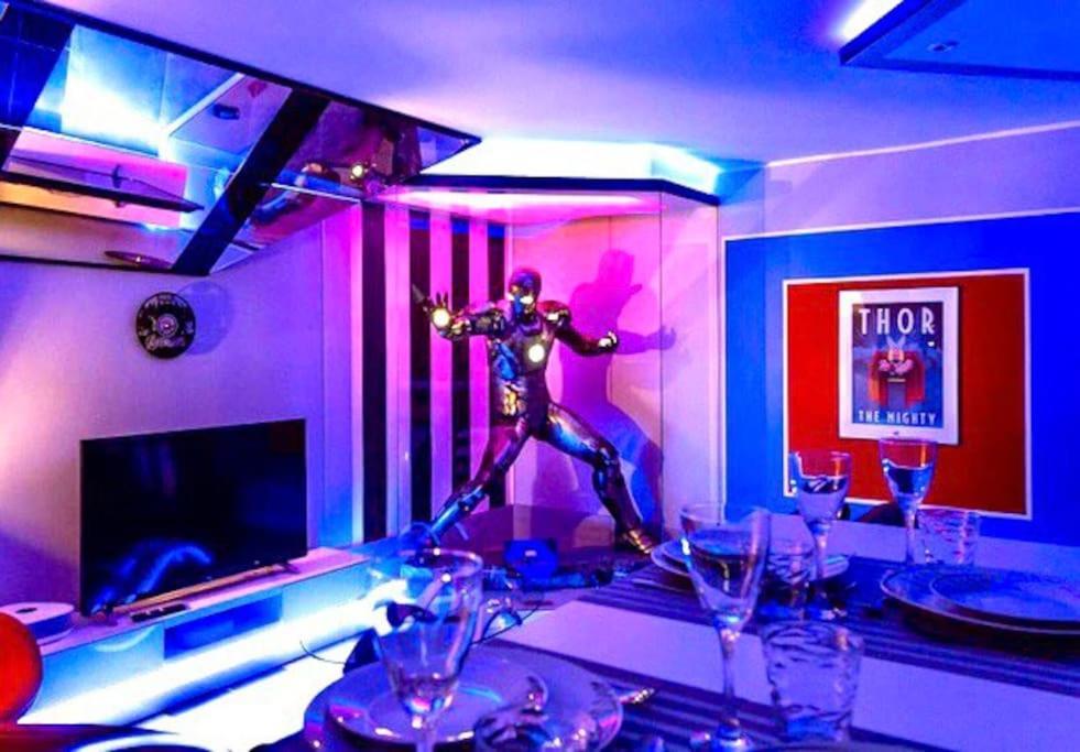 Appartement Disney Avengers, 5 Min Des Parcs Magny-le-Hongre Exteriör bild