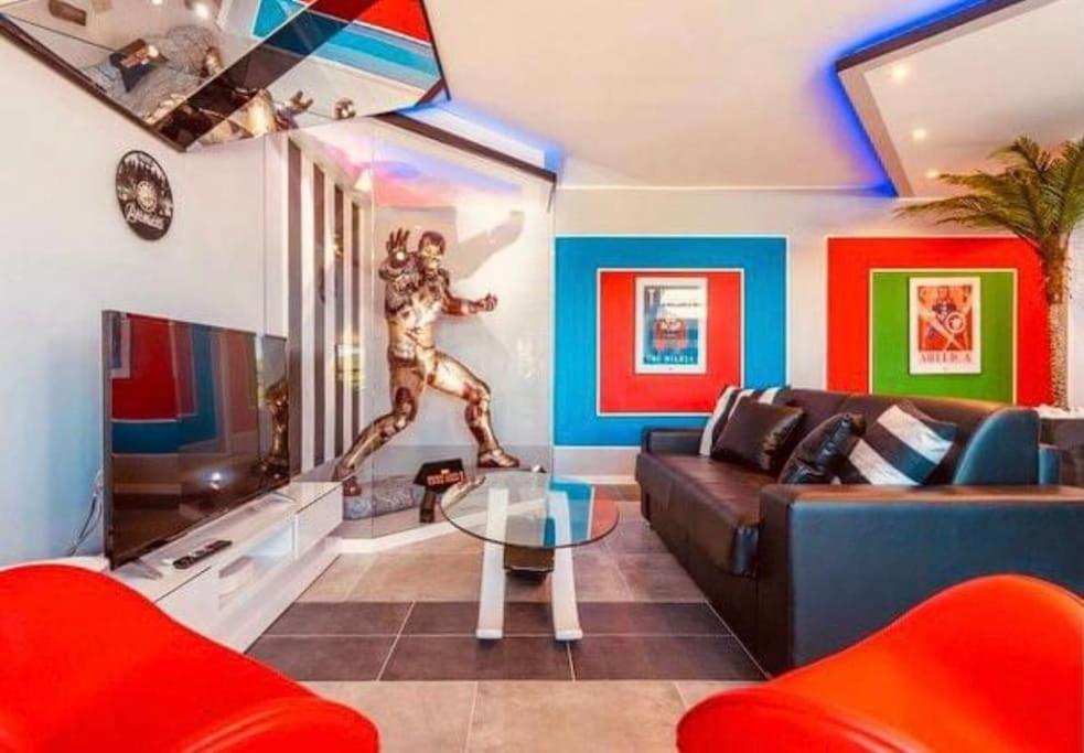 Appartement Disney Avengers, 5 Min Des Parcs Magny-le-Hongre Exteriör bild